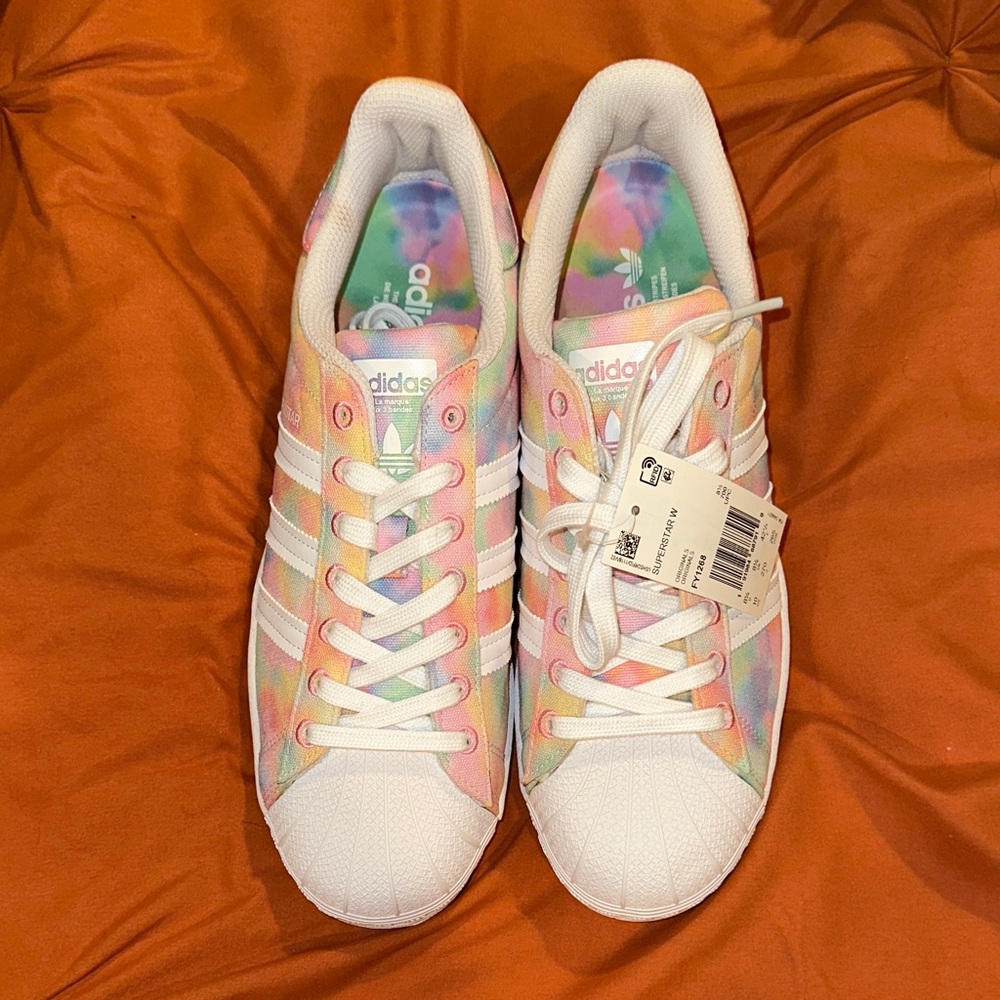 Adidas Pastel Tie-Dye Sneakers